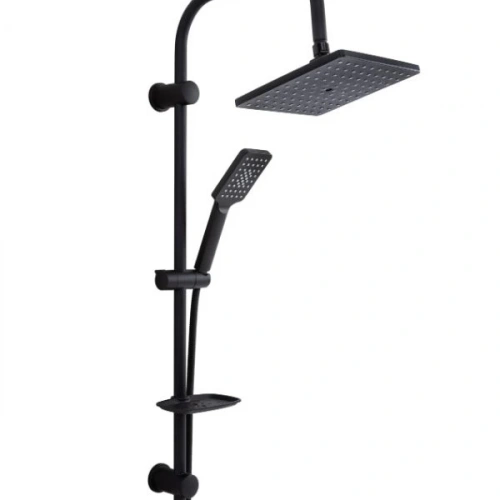 Linda Yağmur Duş Seti-Siyah