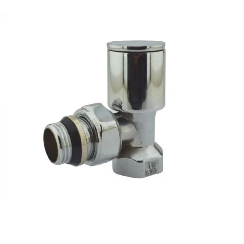 Köşe Radyatör Vanası Krom