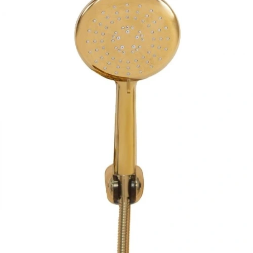 Venera Mafsallı Duş Set-Altın