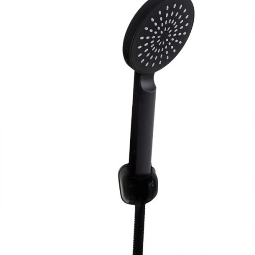 Venera Mafsallı Duş Set-Siyah