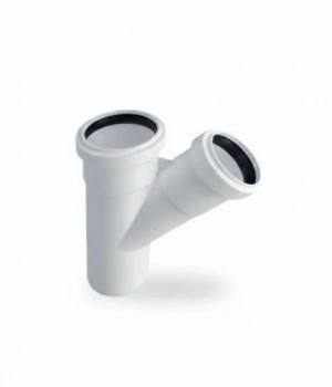 PVC-U 45° Tek Çatal