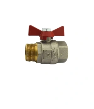 PN25 F-M Küresel Vana İç Dış Dişli Kelebek Kollu