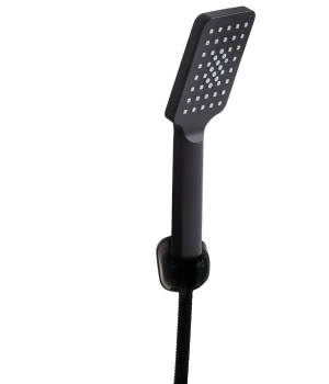 Linda Mafsallı Duş Seti-Siyah