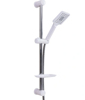 Linda Sürgülü Duş Seti-beyaz