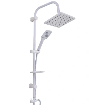 Linda Yağmur Duş Seti-Beyaz