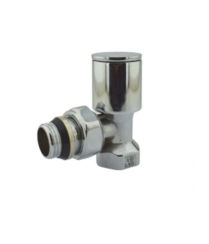 Köşe Radyatör Vanası Krom