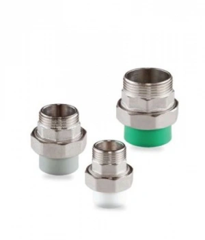 PP-R Flanşlı Dış Dişli Orantılı Oynar Başlıklı Rakor