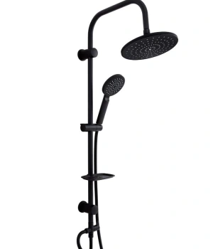 Selena Yağmur Duş Seti-Siyah