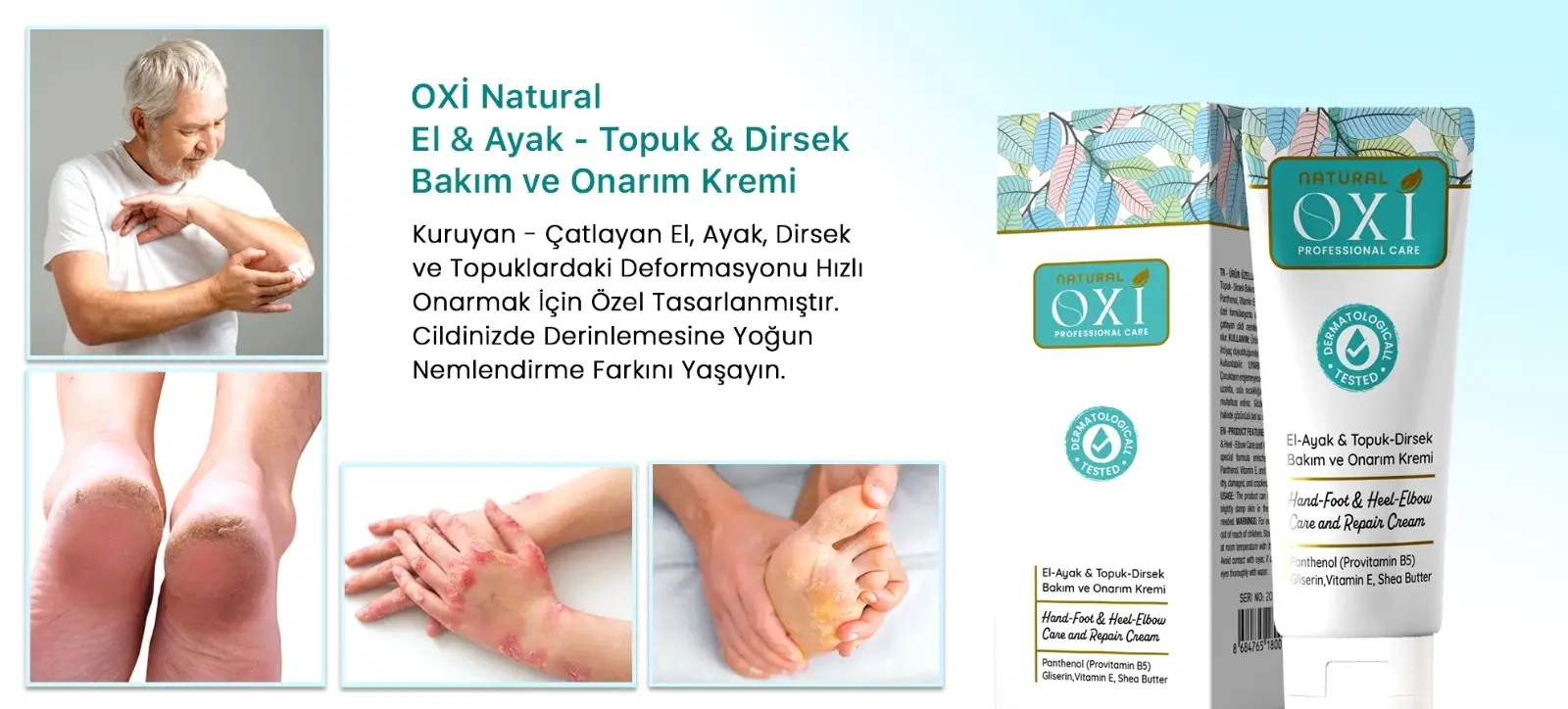 Derin nemlendirme onarım kremi..