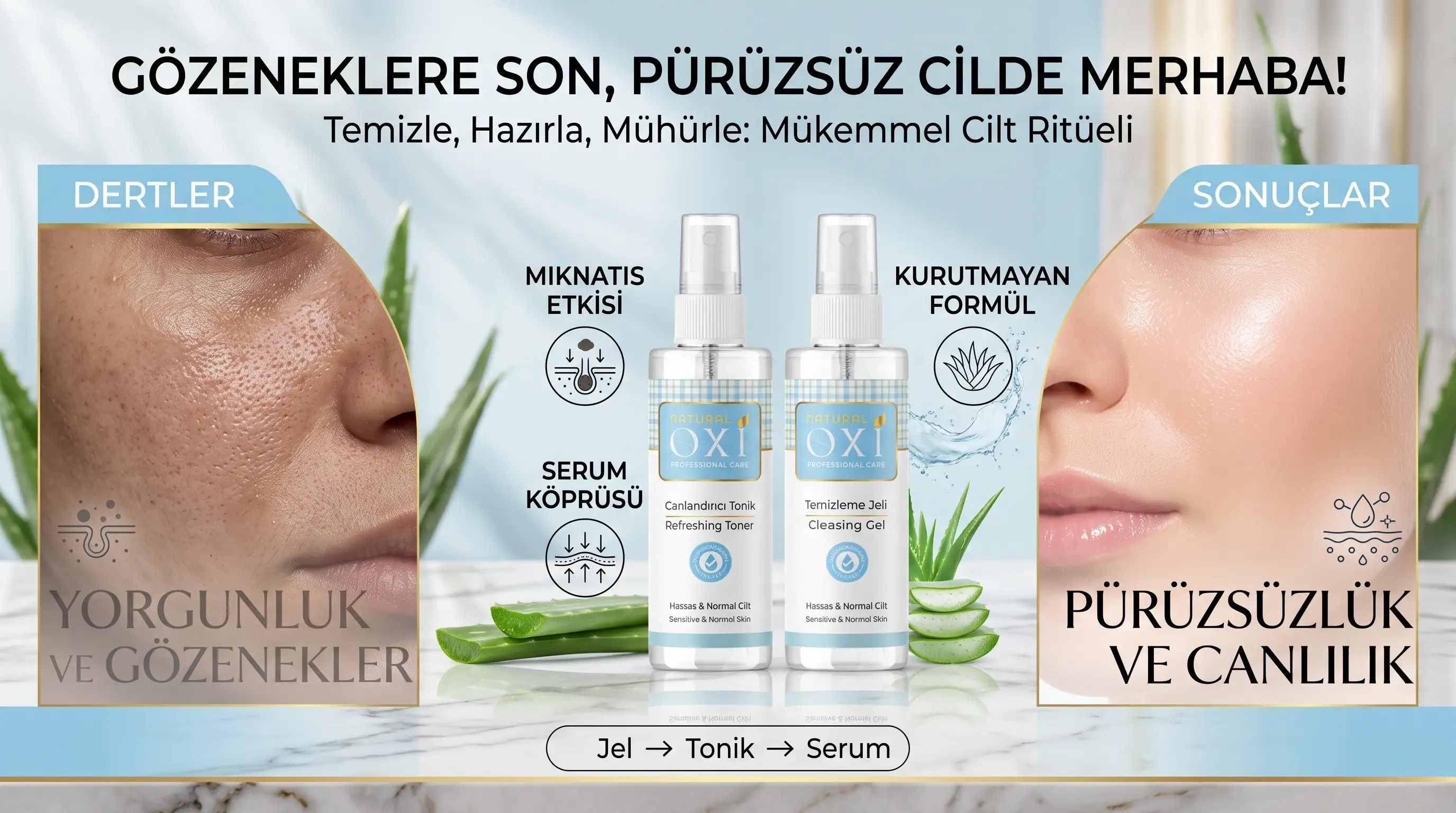 Cilt temizleme jeli