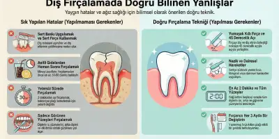 Dişlerimizi Nasıl Fırçalamayız?