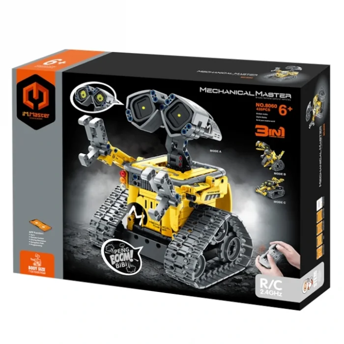 R/C ROBOT 3İN1 APP.FONK.2.4GHZ 435PRÇ.
