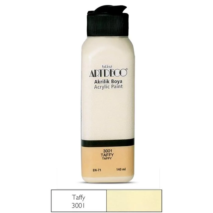 Artdeco akrilik boya 140 ml. Taffy 3001