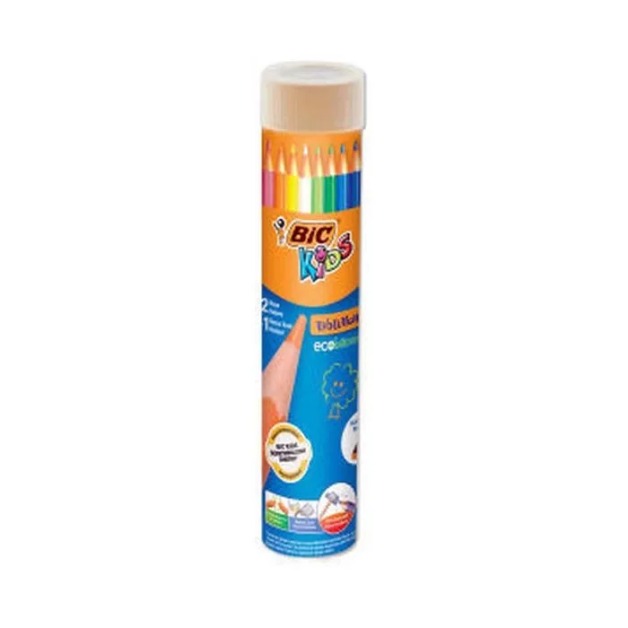 Bic Eco Evolutıon Metal Tüp Kuruboya 12+1