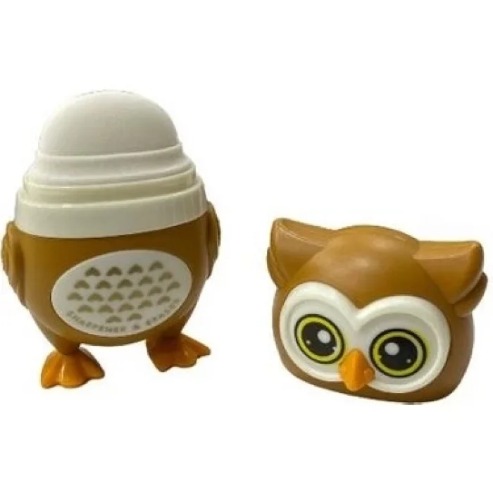 Bu-Bu Silgili Kalemtıraş Baykuş