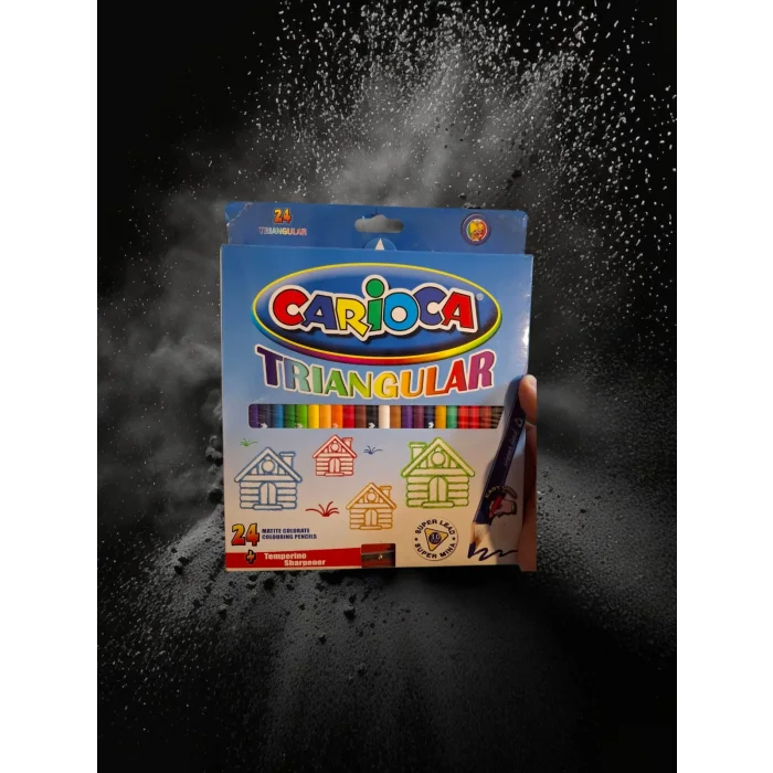 CARIOCA TRIANGULAR 24lü Kuru Boya