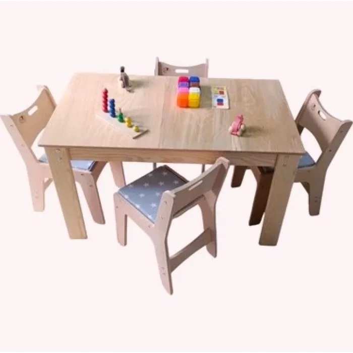 Cömert Ahşap Masa ve Sandalye