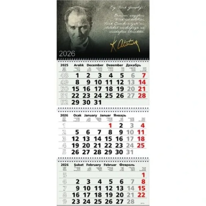 GIPTA GEMİCİ TAKVİMİ 2026