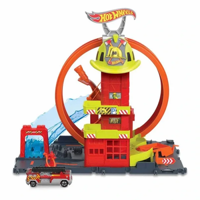 Hot Wheels Çember Pistli İftaiye İstasyonu HKX41