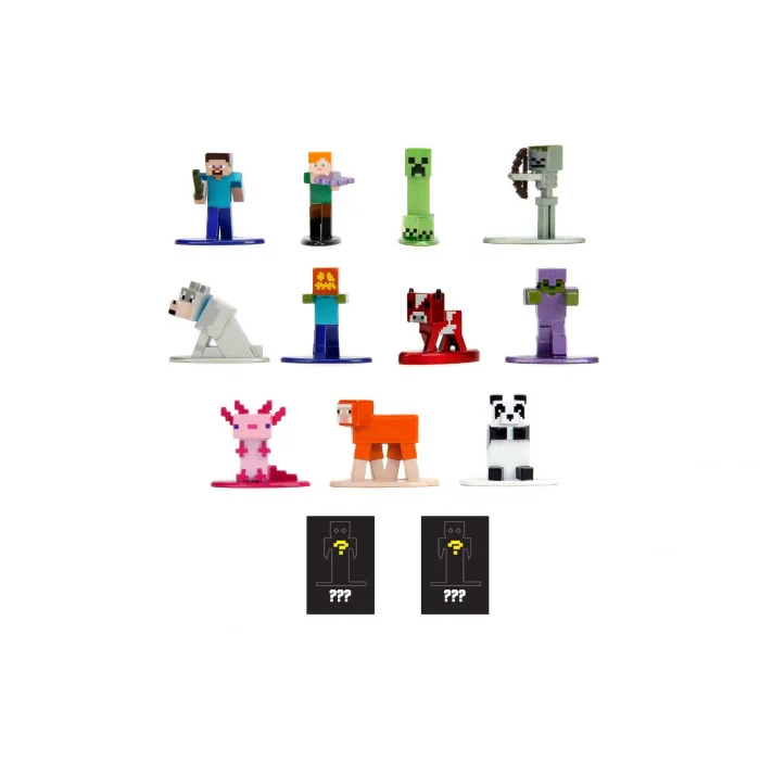 Minecraft Sürpriz Paketi Nano Figürleri