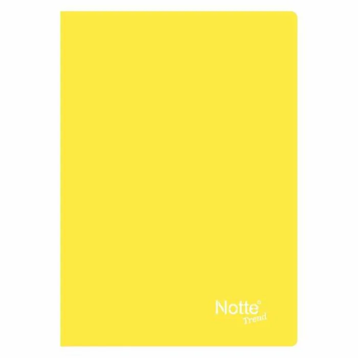 Notte PP Kapak Zımbalı Trend A4 Defter 100 Yp. Çizgili