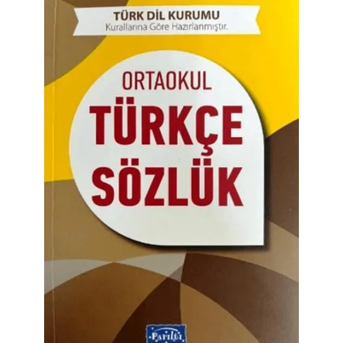 ORTAOKUL TÜRKÇE SÖZLÜK