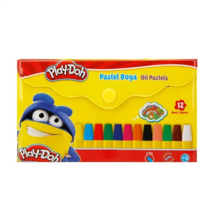 Play Doh Pastel Boya Çantalı 12 Renk