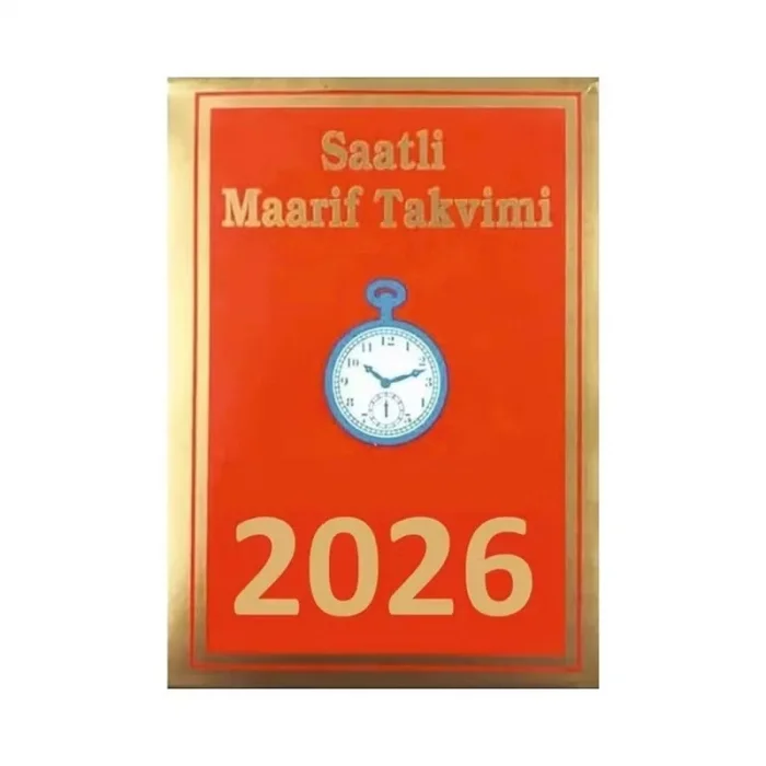 Saatli Maarif Takvimi Büyük Boy