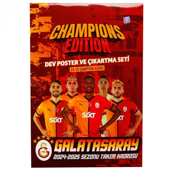 The Champions Edition: Galatasaray 2024-25 Dev Poster ...
