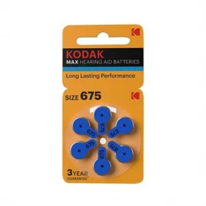 KODAK İşitme Cihazı Pili P675 1.45V 6LI
