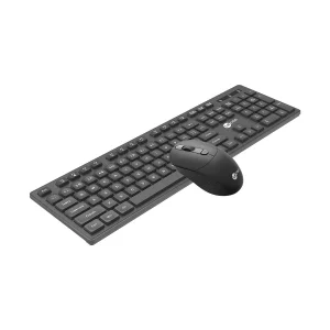 Lecoo KW201 Kablosuz Türkçe Q Klavye & Mouse Set Siyah