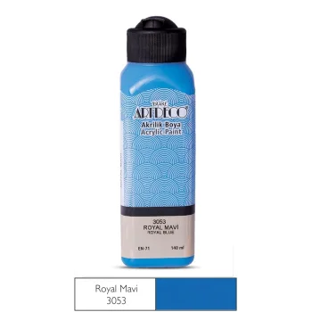 Artdeco akrilik boya 140 ml. Royal mavi 3053