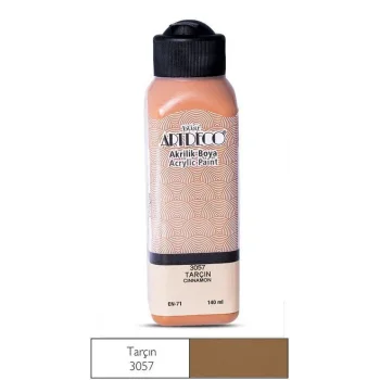 Artdeco akrilik boya 140 ml. Tarçın 3057