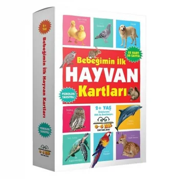 BEBEĞİMİN İLK HAYVANLAR KARTLARI +2