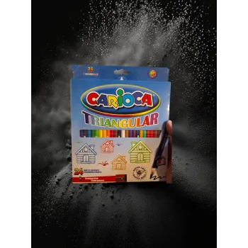 CARIOCA TRIANGULAR 24lü Kuru Boya