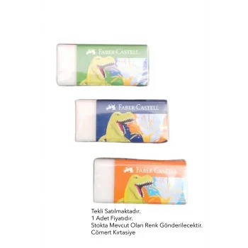 FABER CASTELL SİLGİ DİNO DUST-FREE (30)