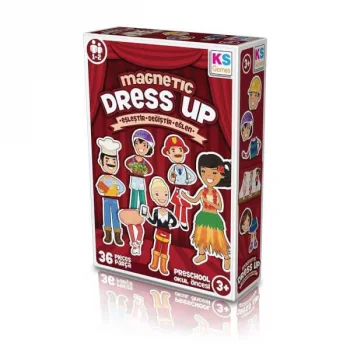 Ks Manyetik Elbise Giydirme Oyunu