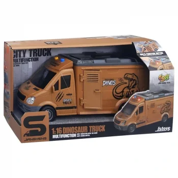 SESLİ IŞIKLI SÜRTMELİ DİNAZOR ARABASI