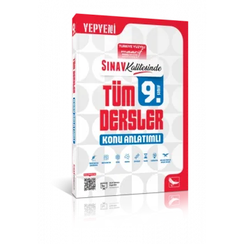 Sınav Yayınları 9. Sınıf Tüm Dersler Konu Anlatımlı