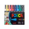 UNİ POSTER MARKÖRÜ POSCA SET PC-5M/8C ANA RENK 8 Lİ