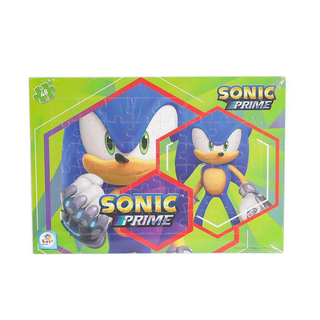 Mey İthalat® SO7869 Sonic 48 Parça Frame Puzzle -Laçokids