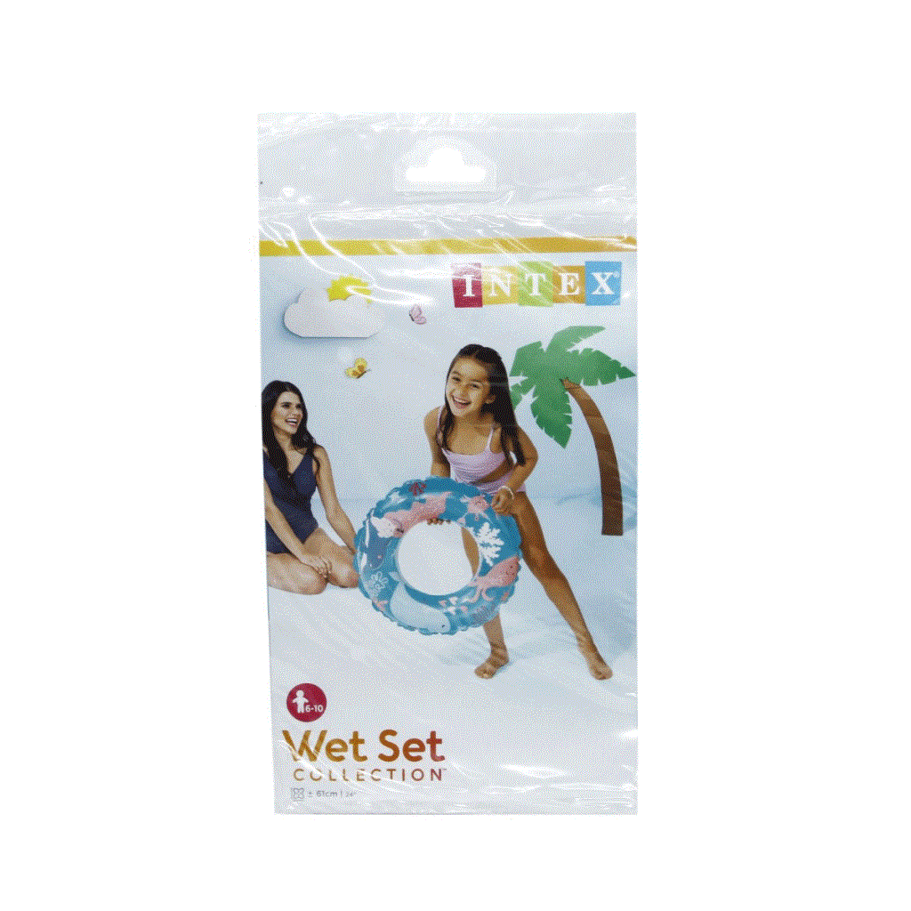 BFS  IS59242 Şeffaf Baskılı Simit 61 cm - Vardem Oyuncak