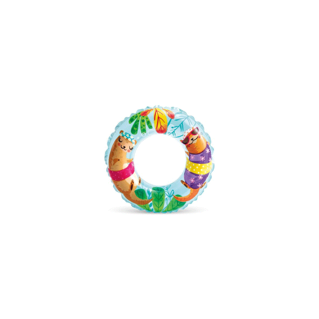 BFS  IS59242 Şeffaf Baskılı Simit 61 cm - Vardem Oyuncak