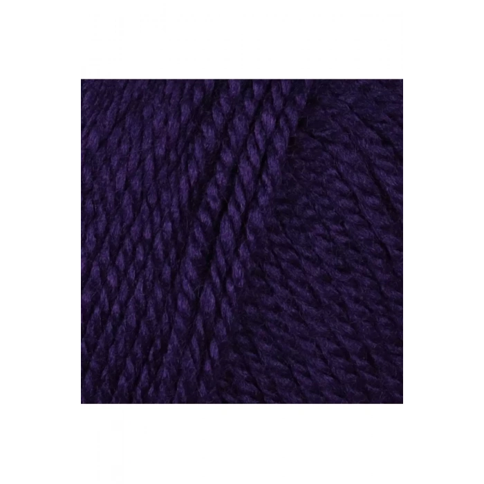 1 Adet Dora El Örgü İpi Yünü 100 gr 060 Koyu Mor