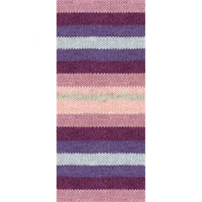 1 Adet Vega Stripe Premium Akrilik El Örgü İpi Yünü No: 82415