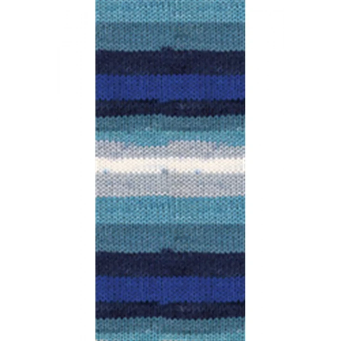 1 Adet Vega Stripe Premium Akrilik El Örgü İpi Yünü No: 82423