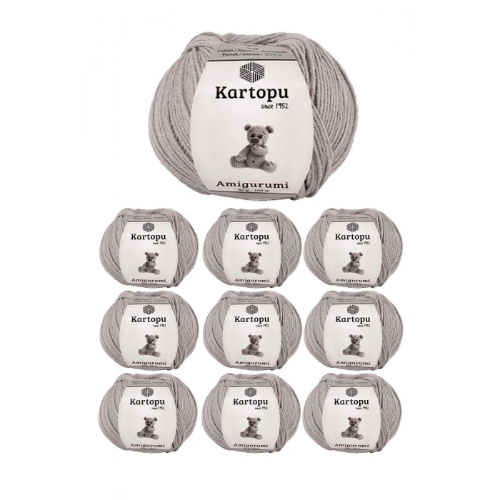 10 Adet Amigurumi El Örgü İpi 50gr 991