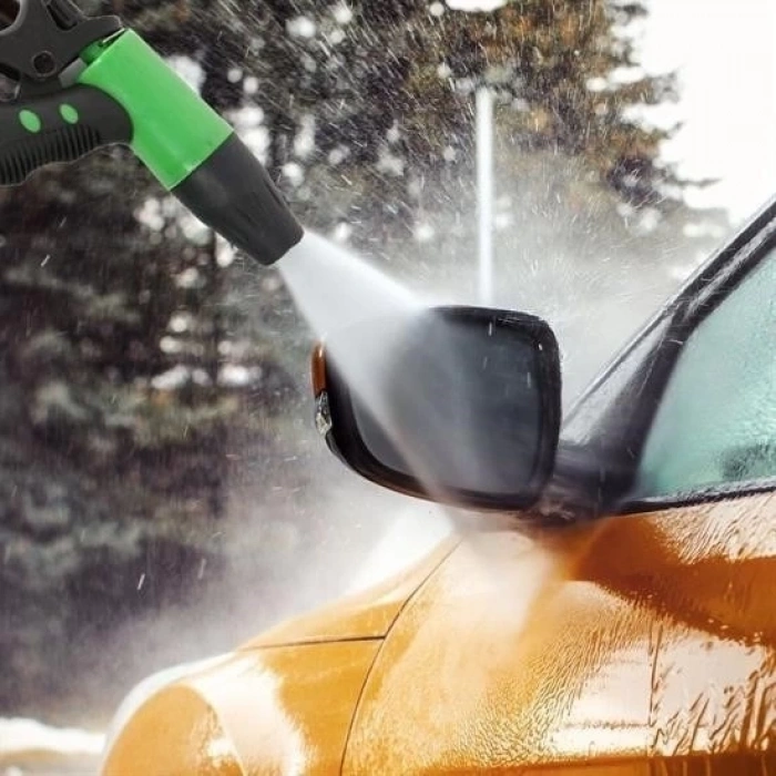 2 Fonksiyonlu 3lü Bahçe Tarla Otomatik Sulama Tabancası Seti Hortum Bağlantısı Aparatı