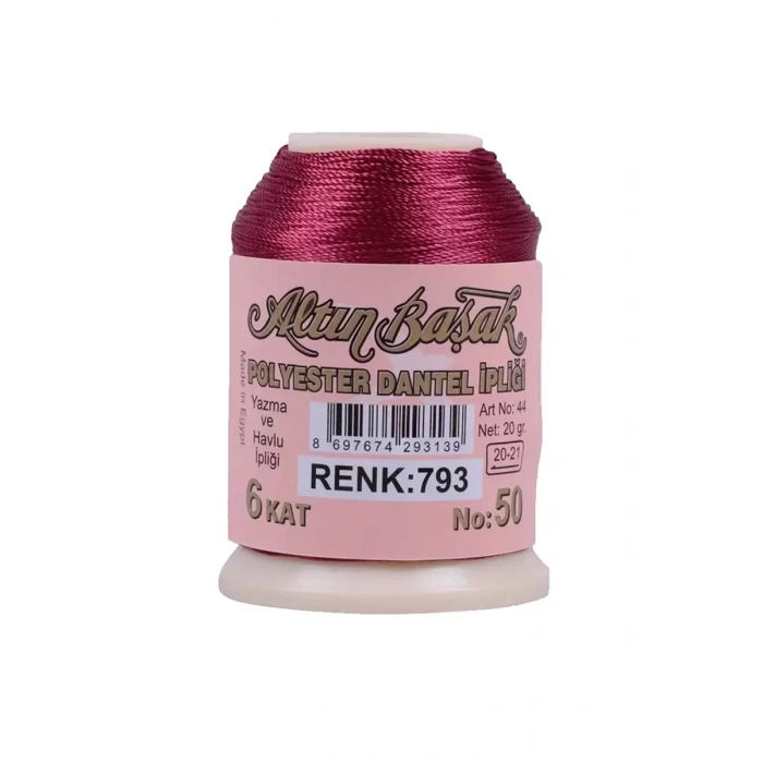 3 Adet Altınbaşak Oya ve Dantel İpi 20 gr - Royaleks - No: 024 - 793 - 373