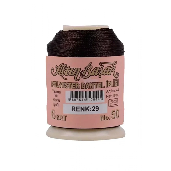 3 Adet Altınbaşak Oya ve Dantel İpi 20 gr - Royaleks - No: 029